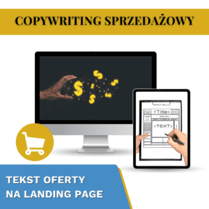 Copywriting sprzedażowy na landing page usługa